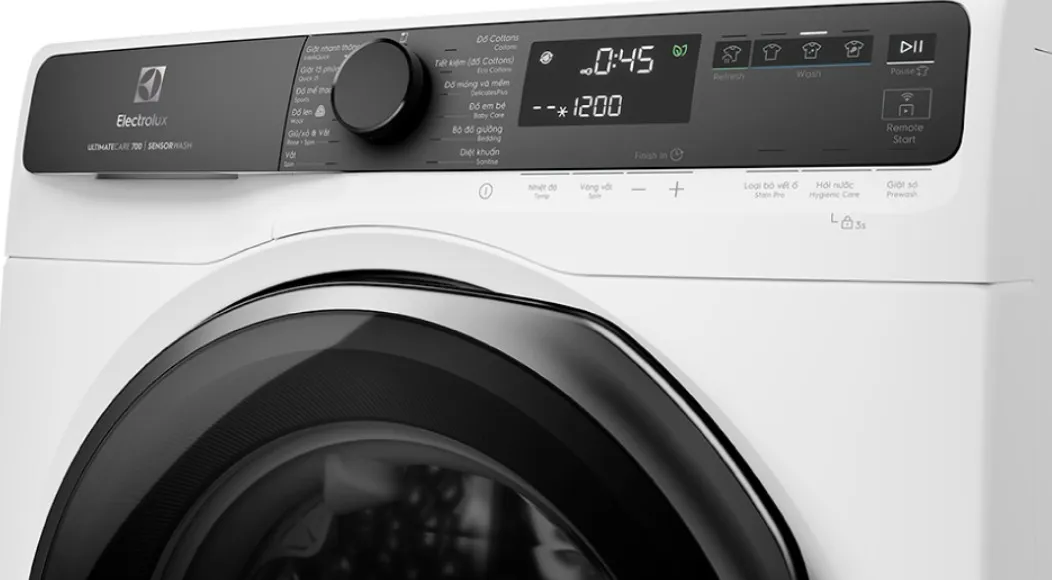 Vệ sinh máy giặt electrolux cửa trước